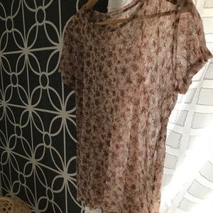 Semi sheer stretchy top. GORGEOUS! FREE gift with every purchase!